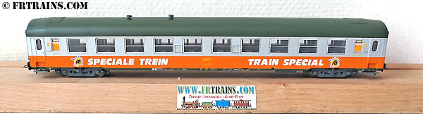 FRANCE TRAINS / Tram 2220 Voiture Voyageurs 2E Type Ocem Parois Lisses 458-2 EUR 50,00 - FR